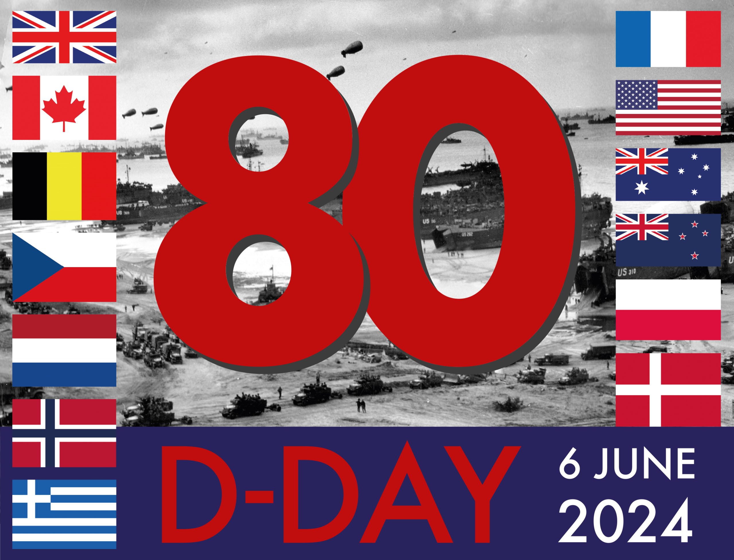 Send your photographs and drawings of D-day 80